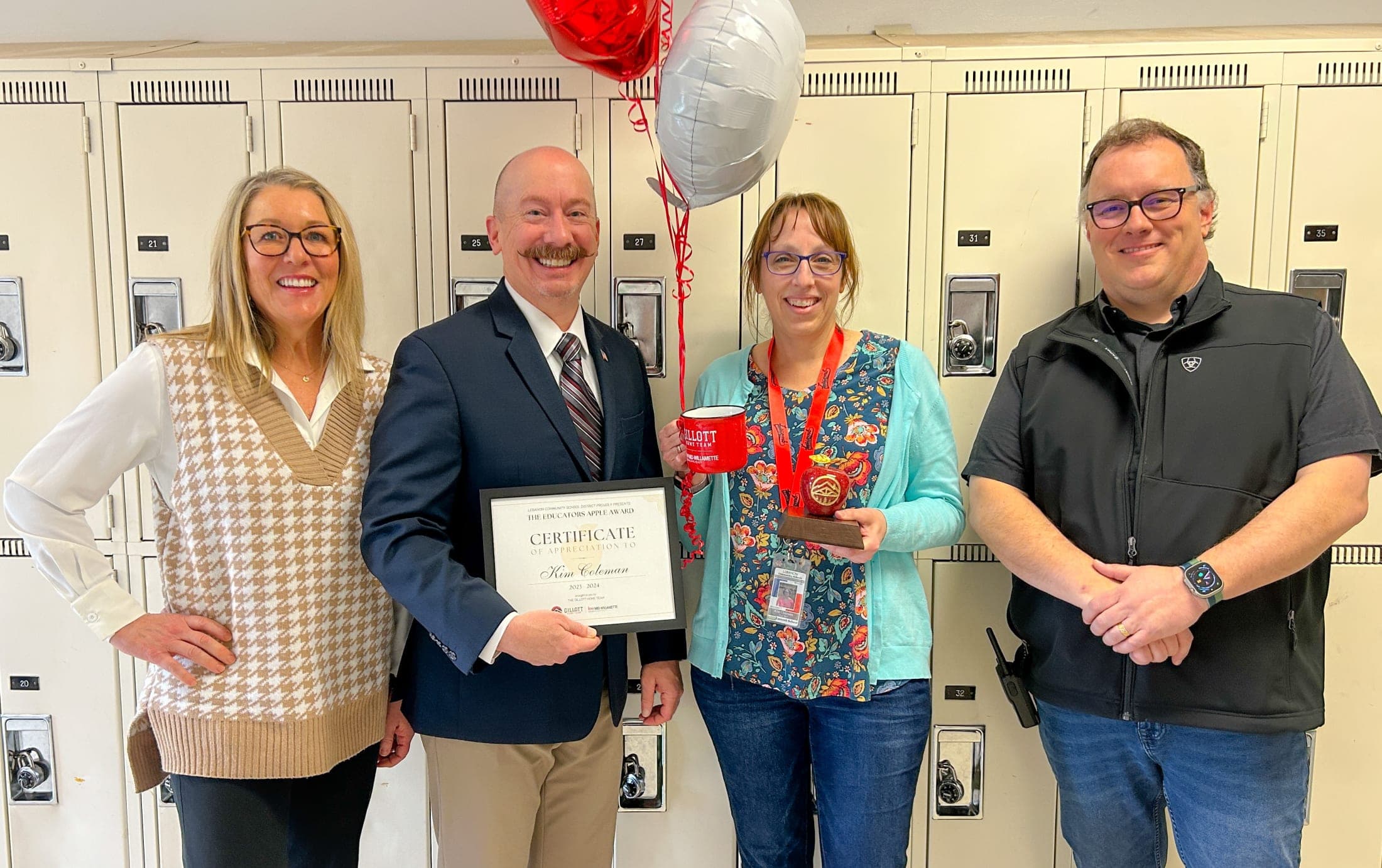 Congratulations, Kim Coleman!