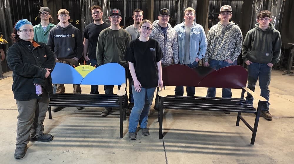 Group Welding 2 with benches