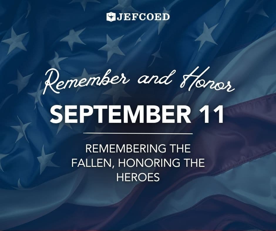 Graphic honors the victims of the Sept. 11, 2001, attacks.