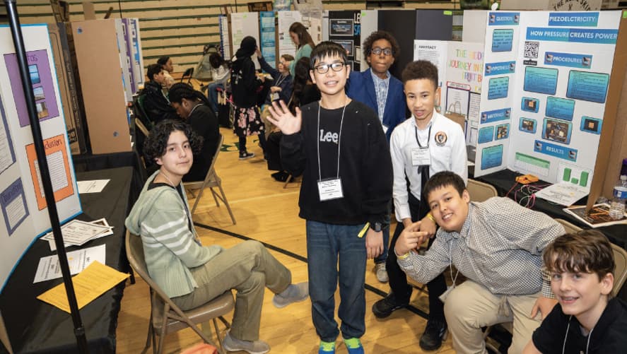 students-at-science-fair