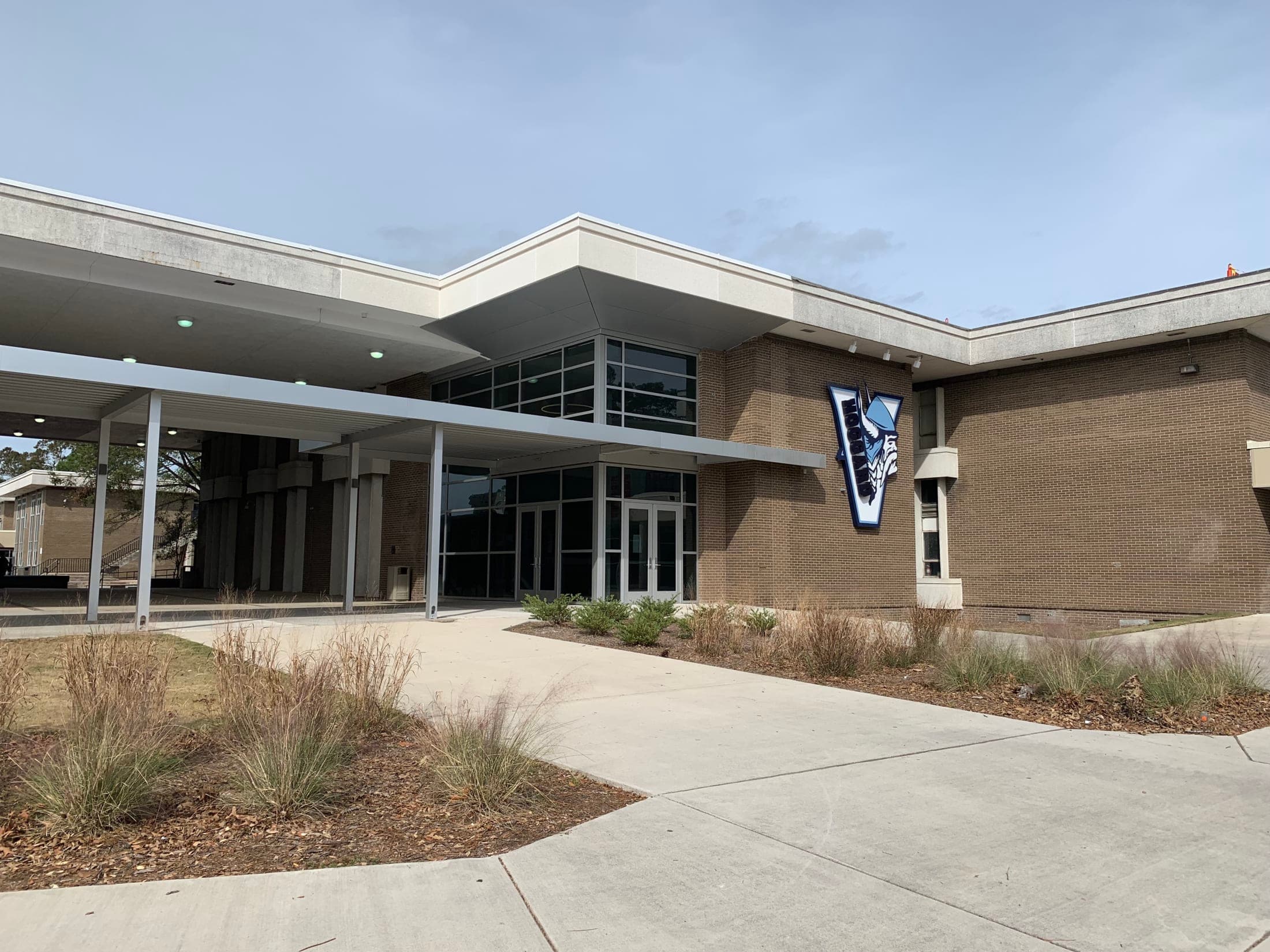 Front of Hoggard High School