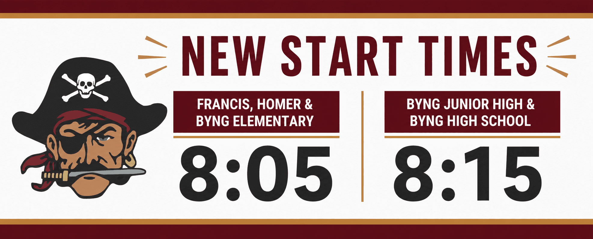 START TIMES