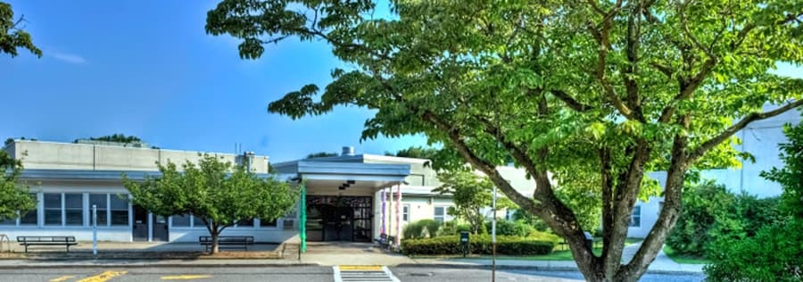Charles De Wolf Middle School Front Entrance
