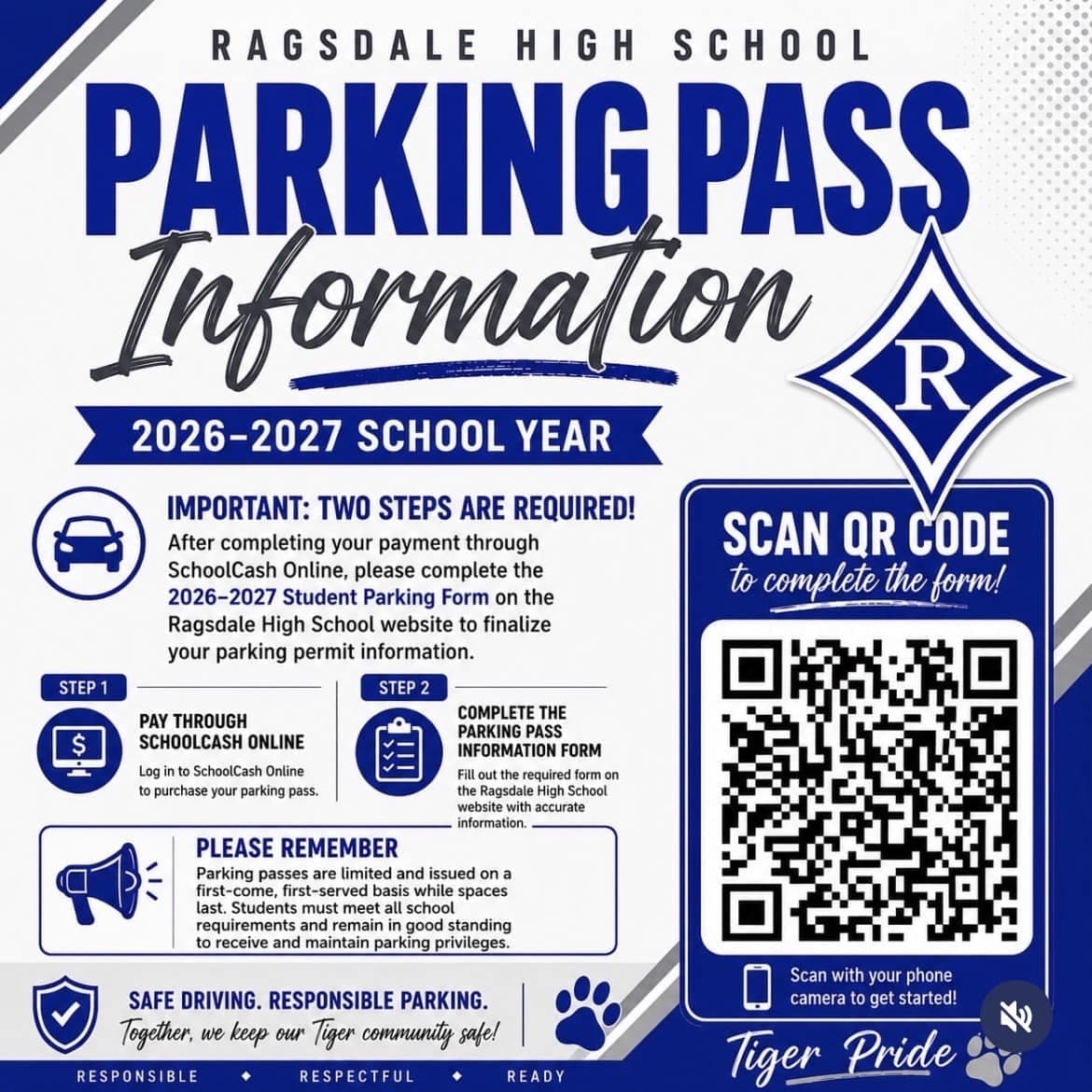 Parking Pass Info 2026-2027