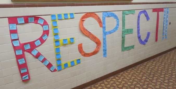 Respect sign