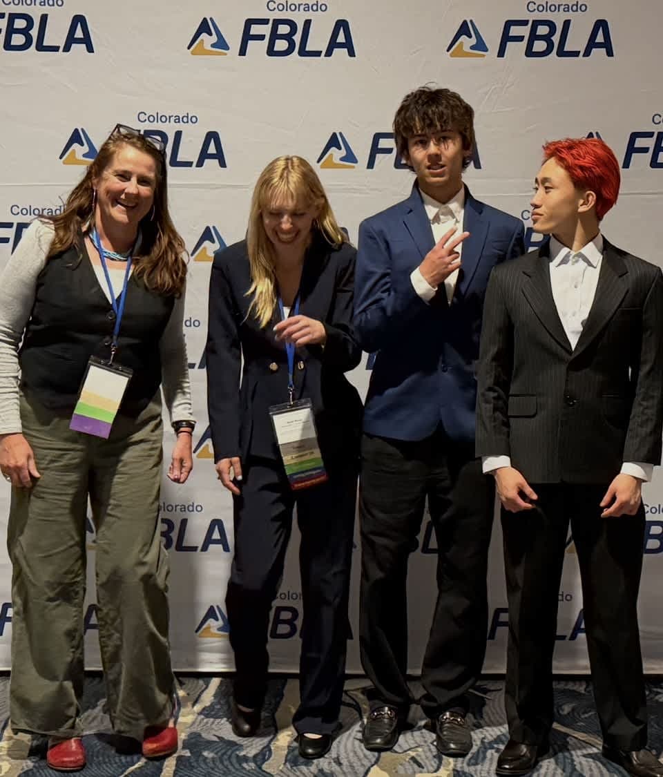 Academy students attending the FBLA state competition