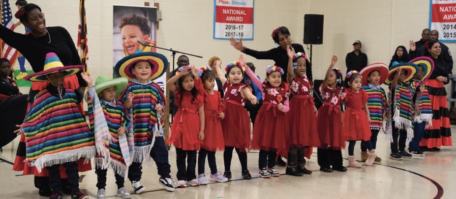 students-participating-in-hispanic-cultural-event-at-school