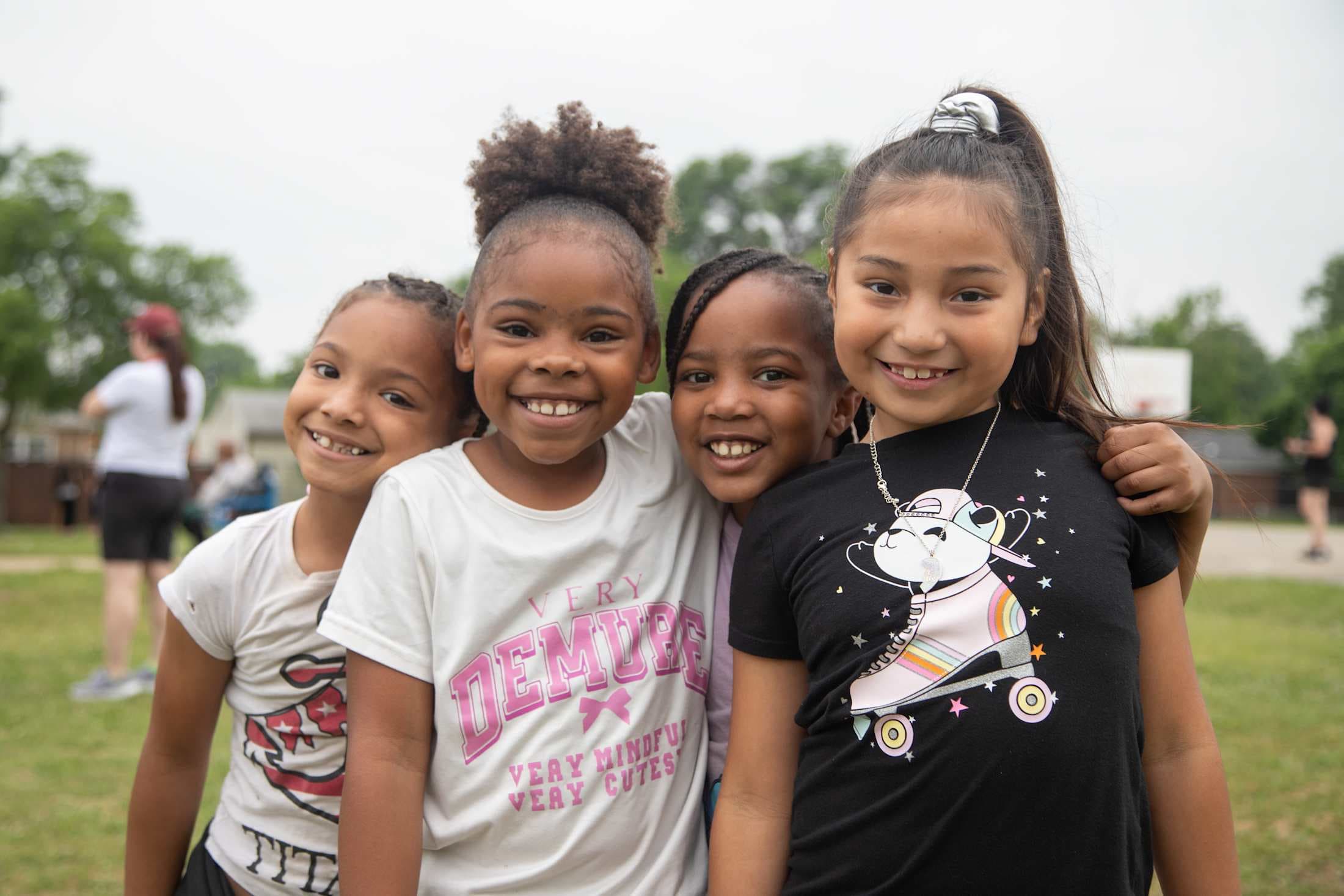 Celia Clinton students at field day