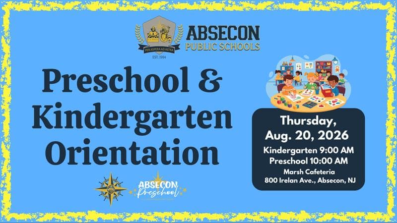 Preschool and Kindergarten Orientation 2026