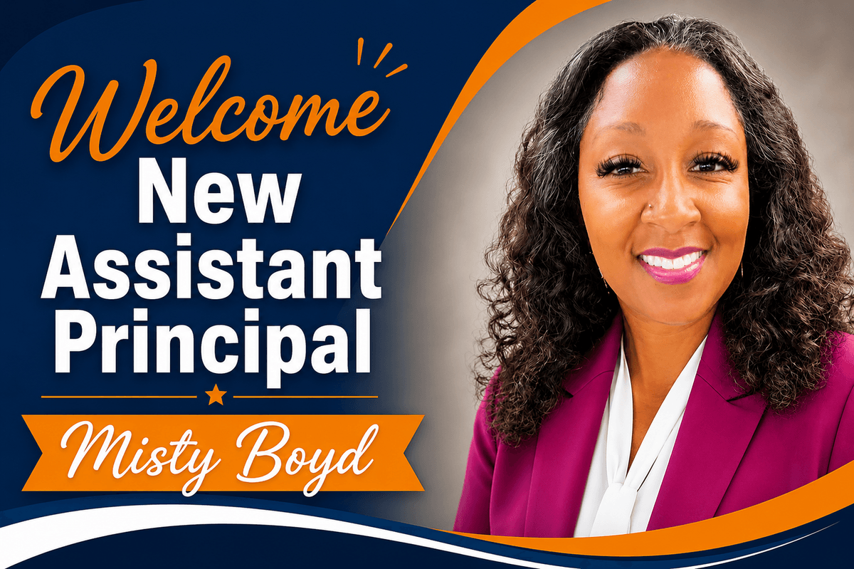 WELCOME MRS. BOYD - NEW ASSISTANT PRINCIPAL