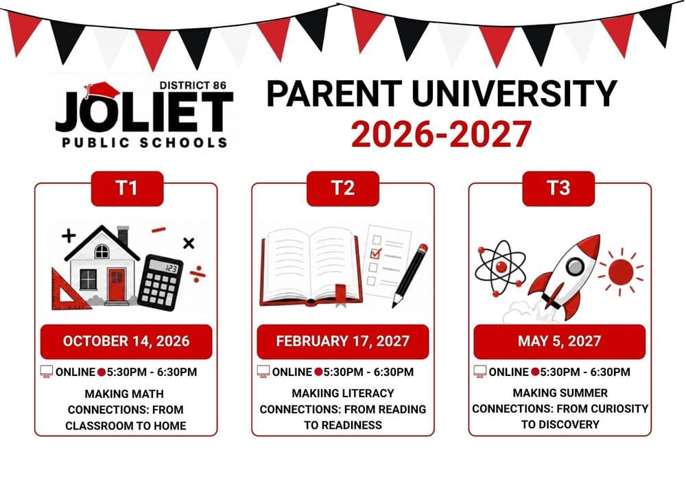 Parent University 2026-2027 Calendar of Events