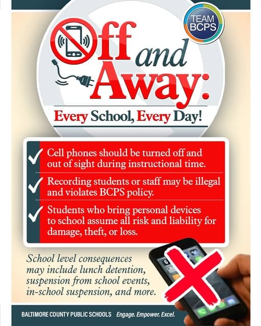 cell phone policy
