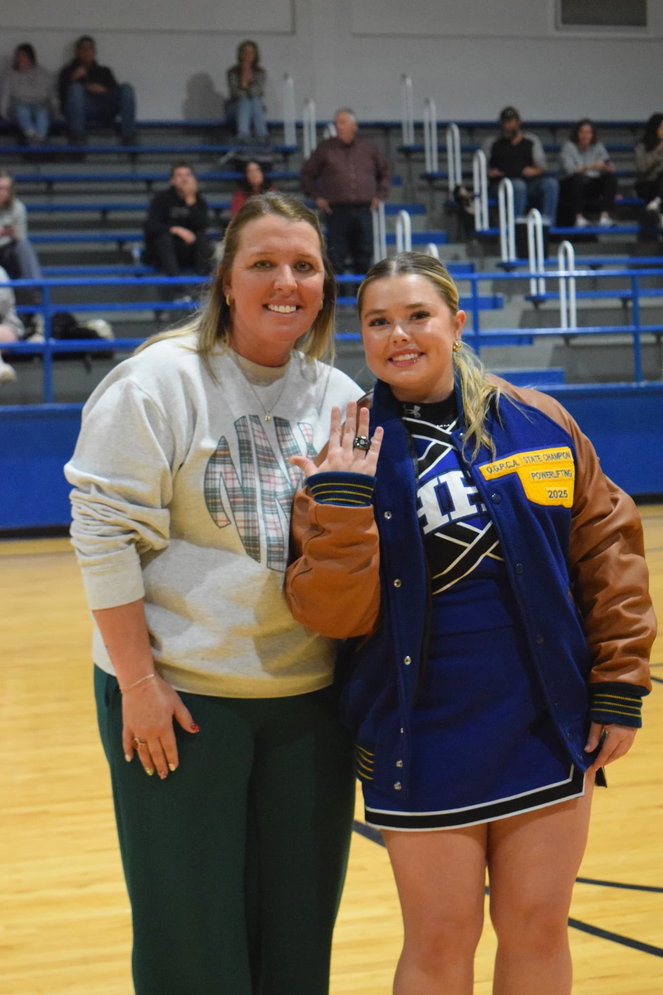 JeriAnn Idleman-Hicks receives state champ ring for PL