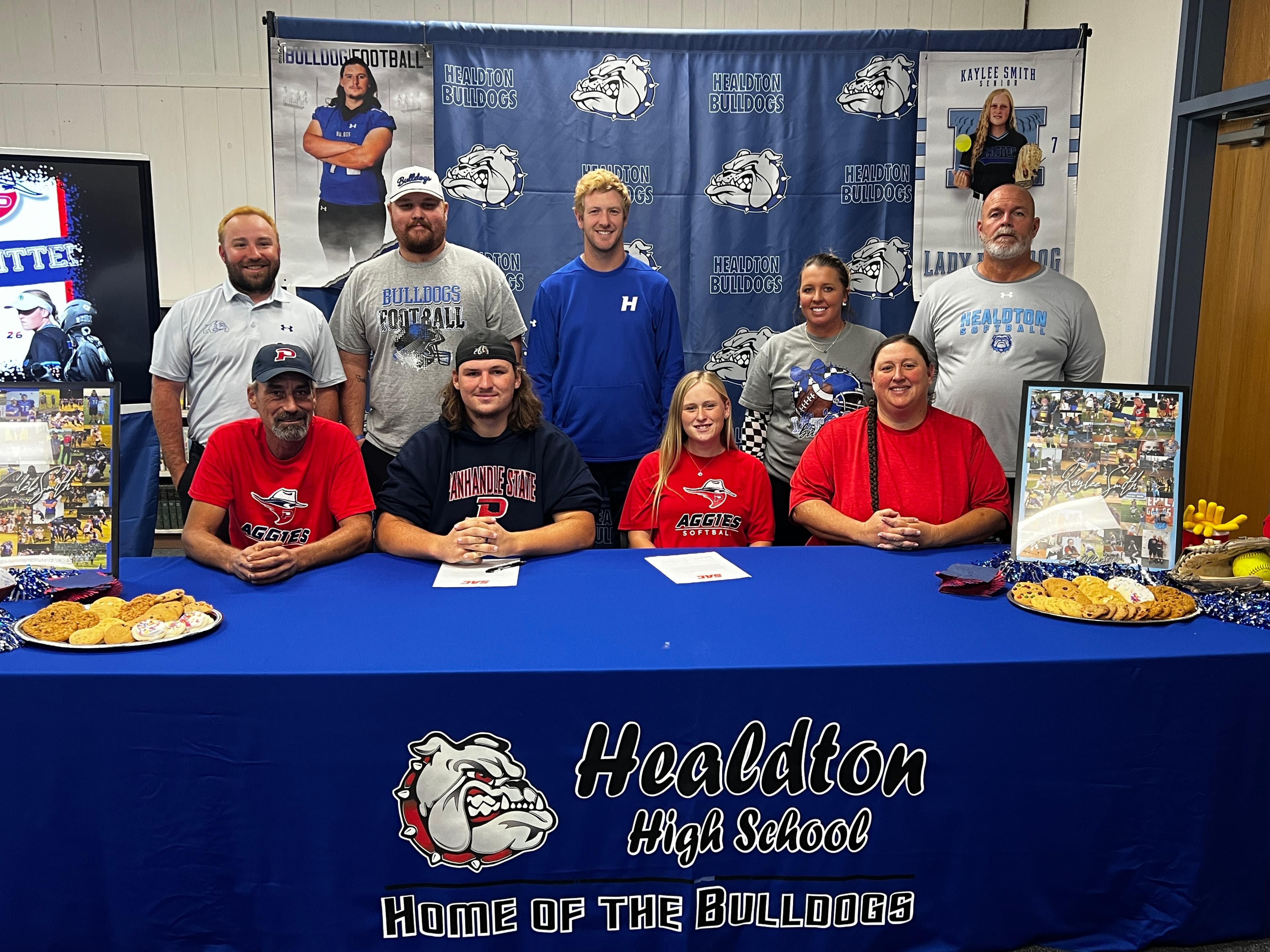 Signing Day for Caleb and Kaylee Smith