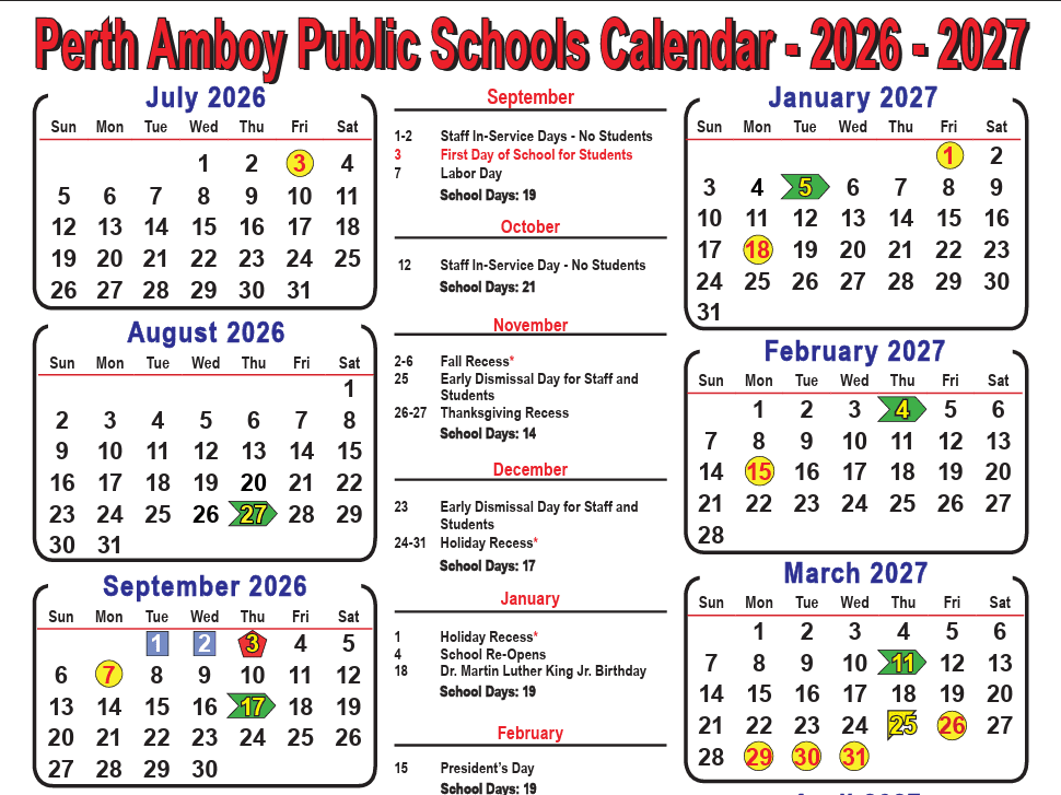 Download the Approved 2026-2027 District Calendar