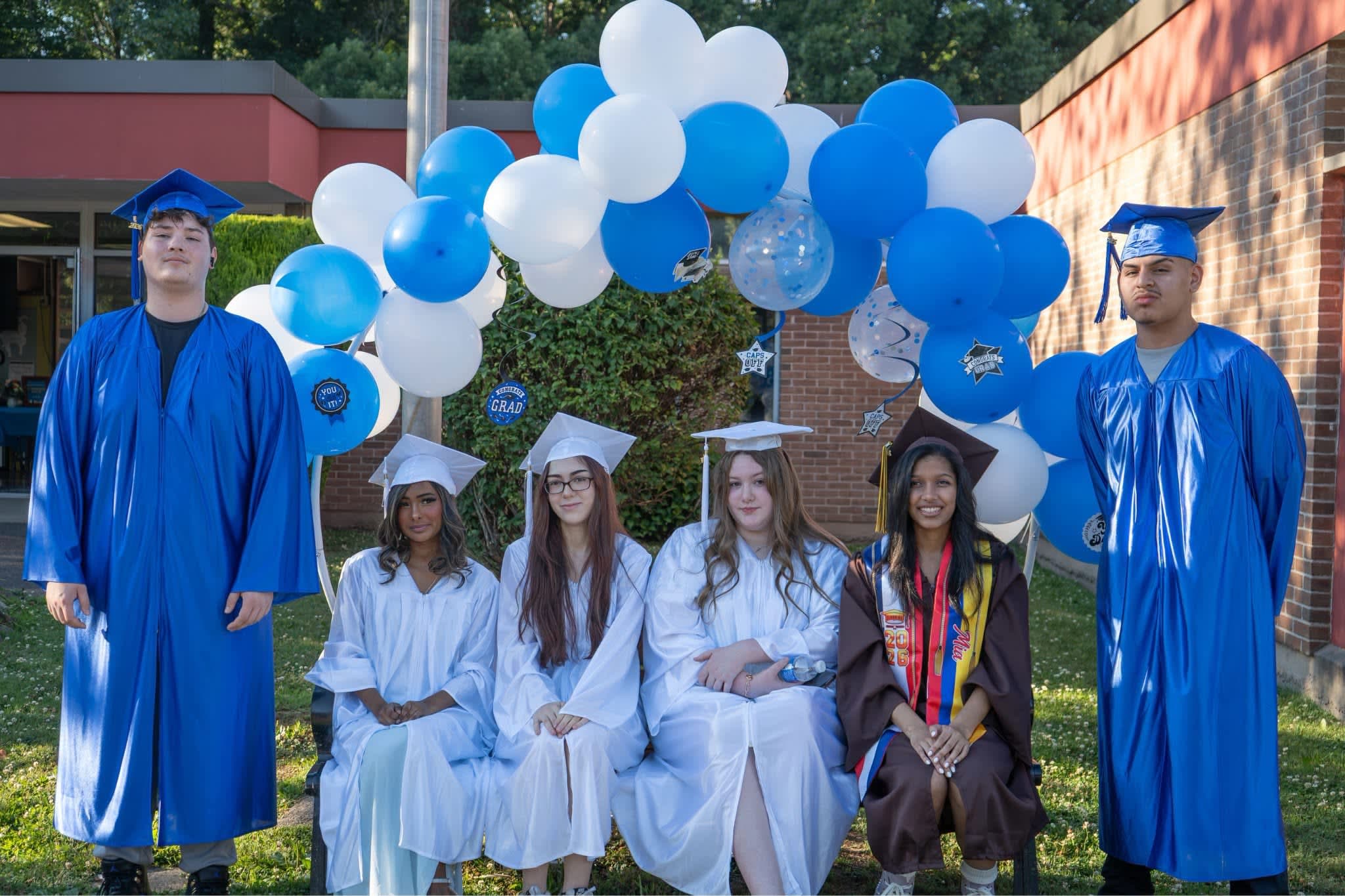 BW graduates posing for a photo