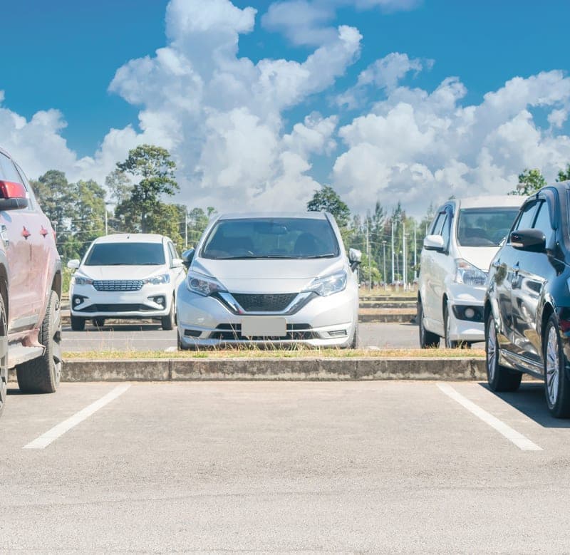 empty parking spot
