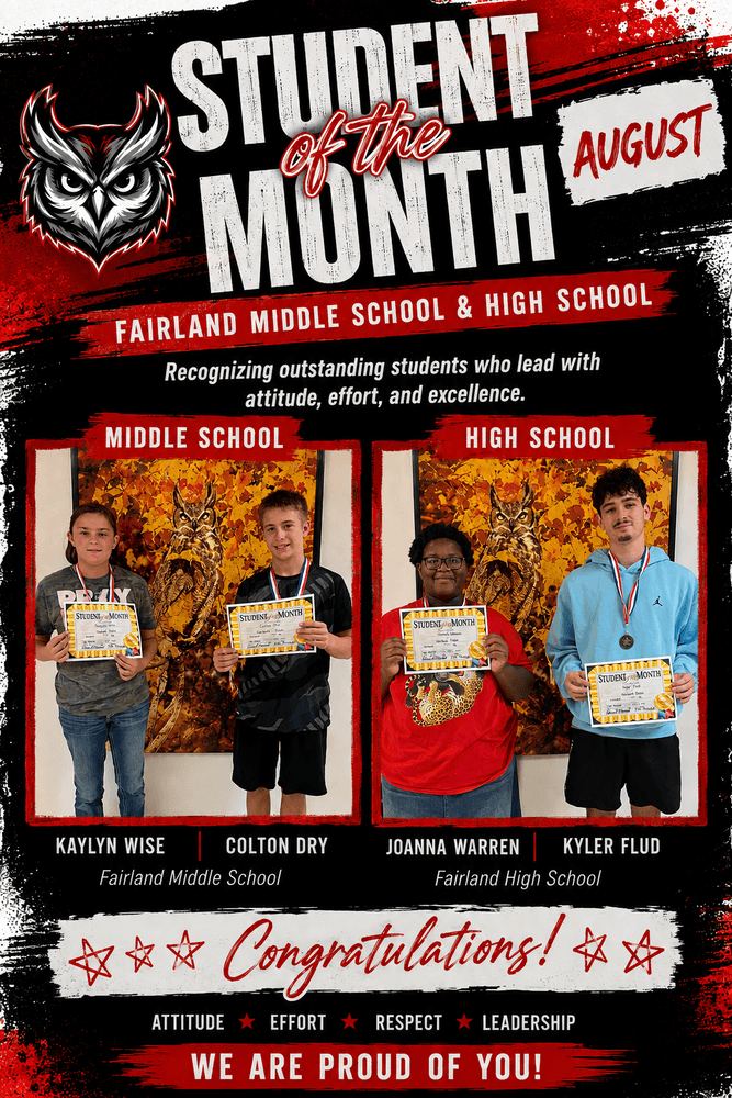 Student of the month