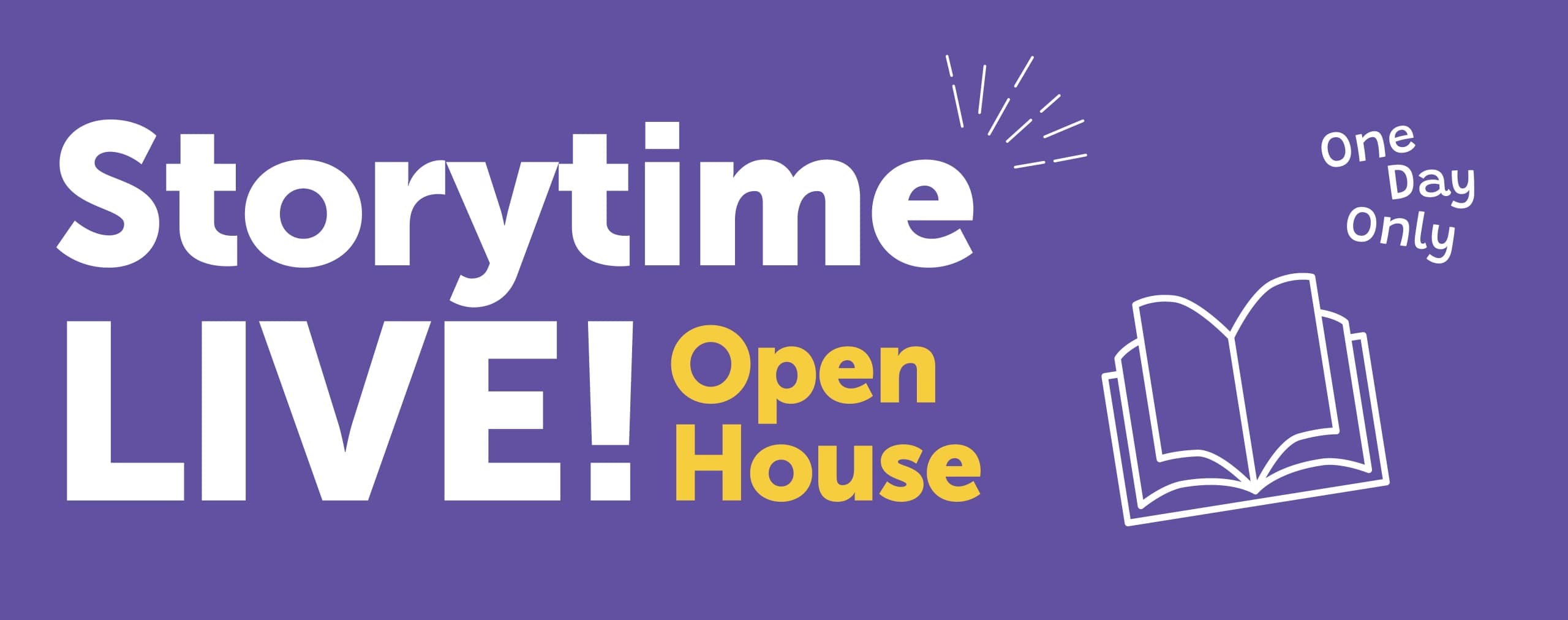 Storytime LIVE! Event banner image