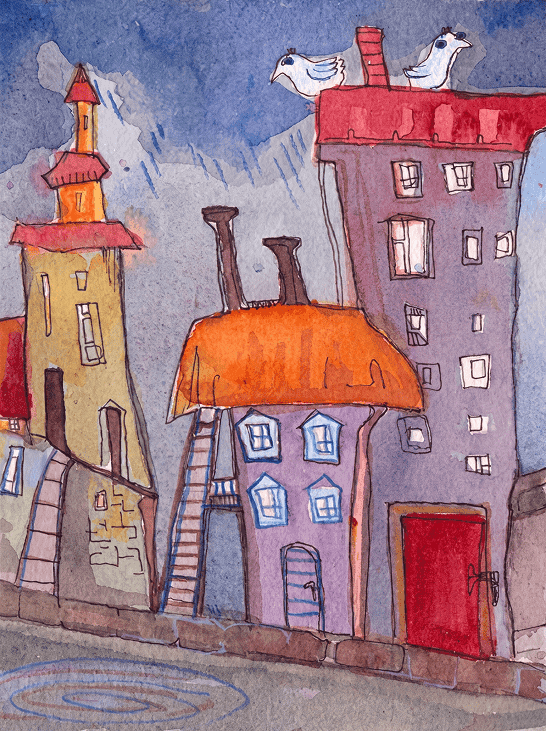 Watercolor illustration