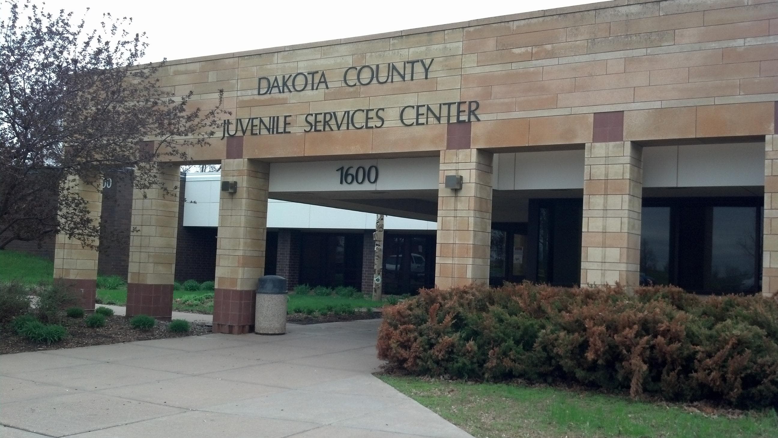 Exterior view of the Dakota County Juvenile Justice Center building.