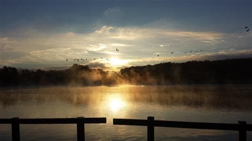 View of Core Creek Park in Middletown Township