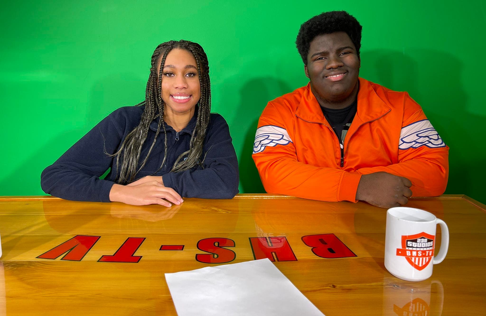 Photo of BHS-TV students