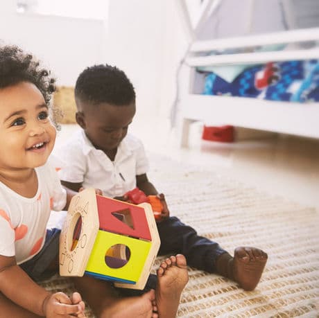 Babies in Playroom