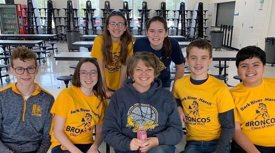 junior high quiz bowl team