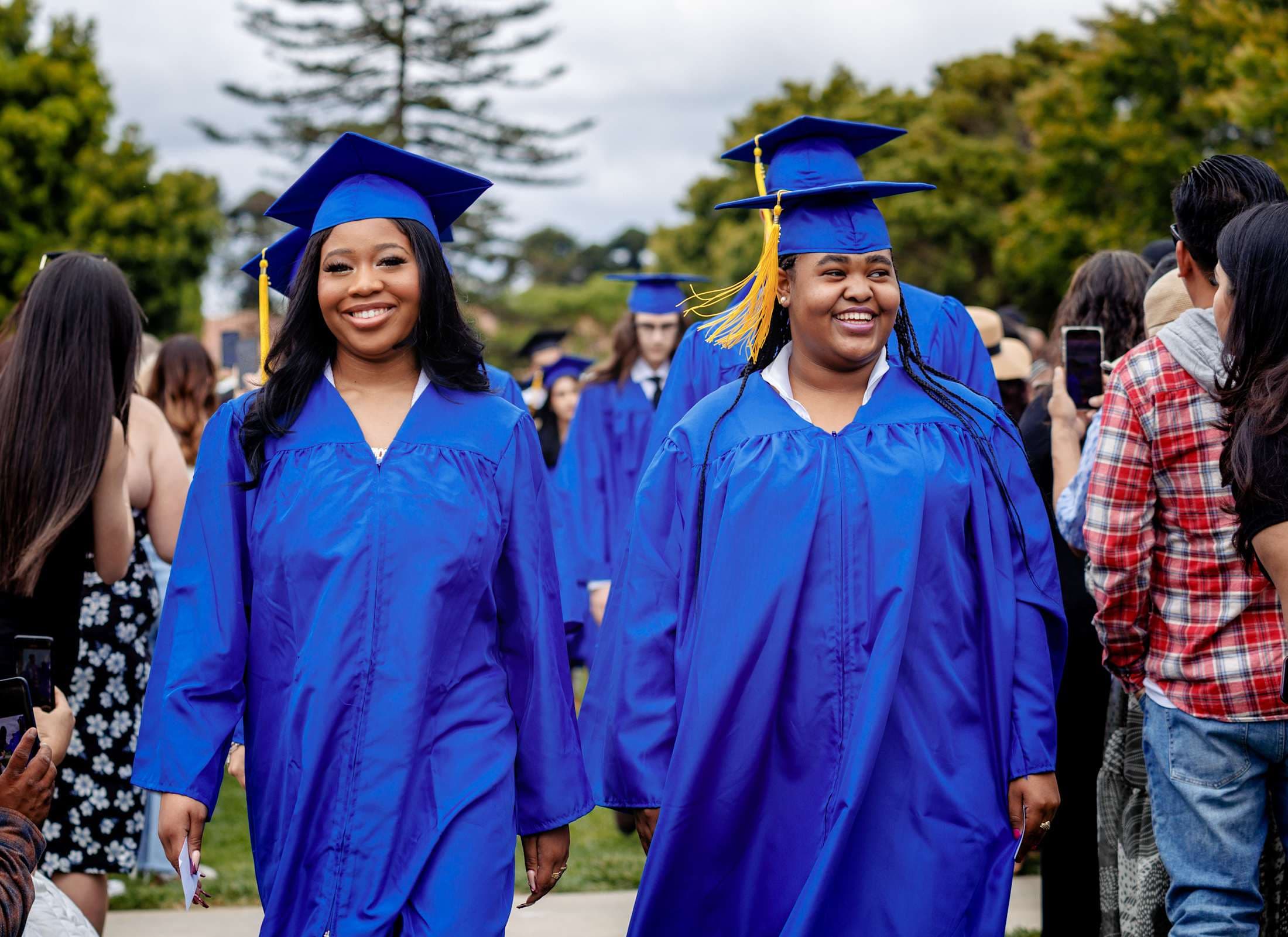 Student graduating