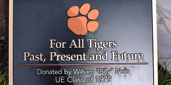 Tiger park sign