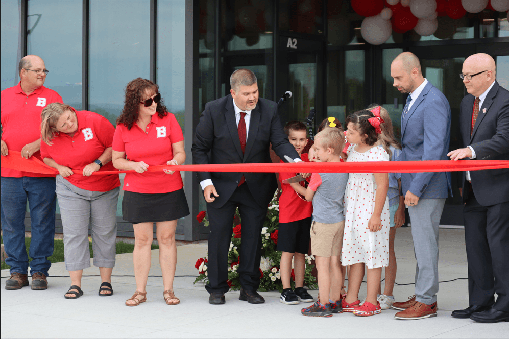 ribbon cutting event