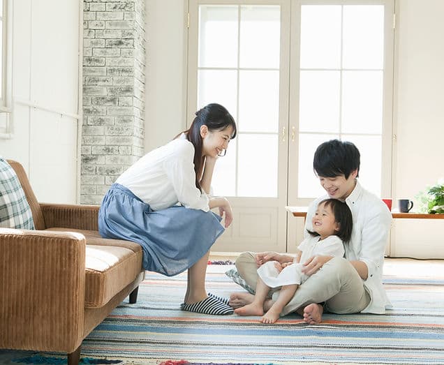 Happy Family at Home