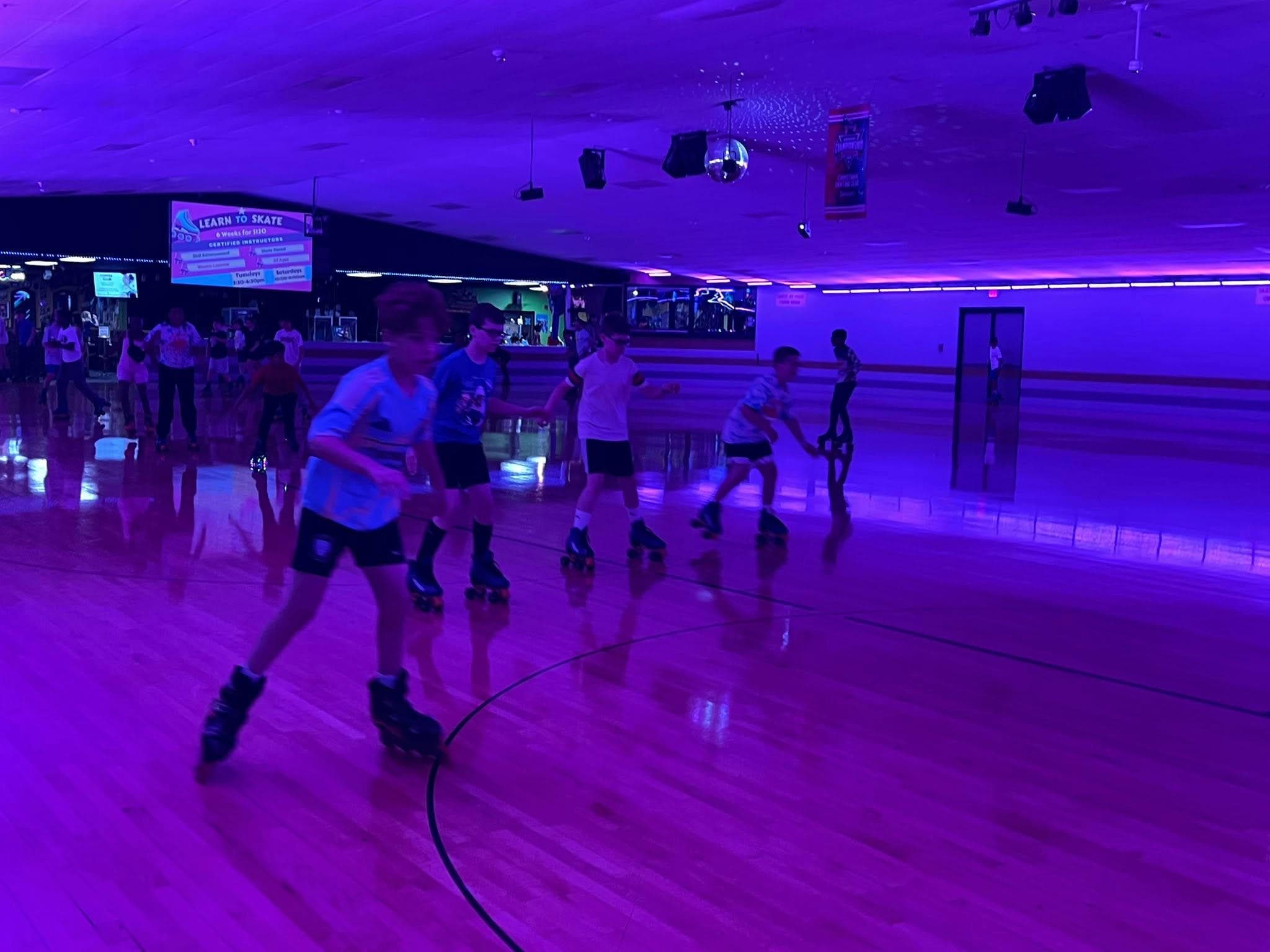5th Graders Roller Skating