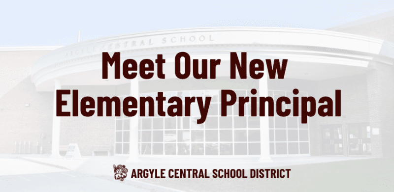 meet our new elementary principal