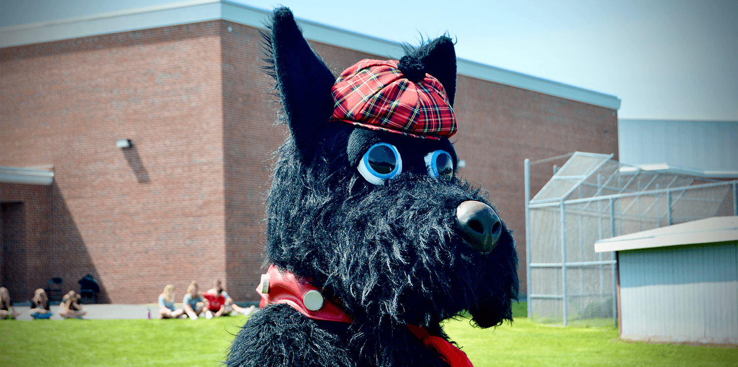 Scotty dog mascot
