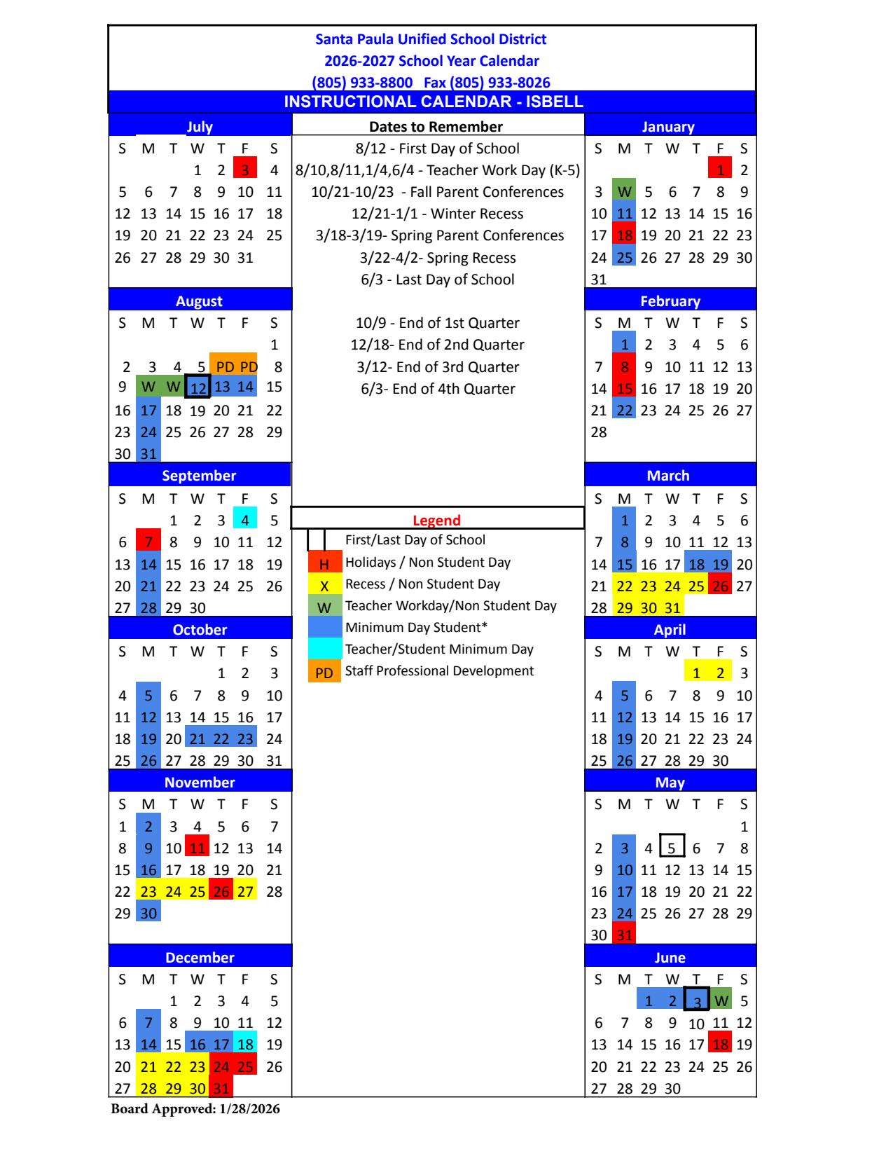 2026-2027IsbellMiddleSchoolCalendar (PDF)