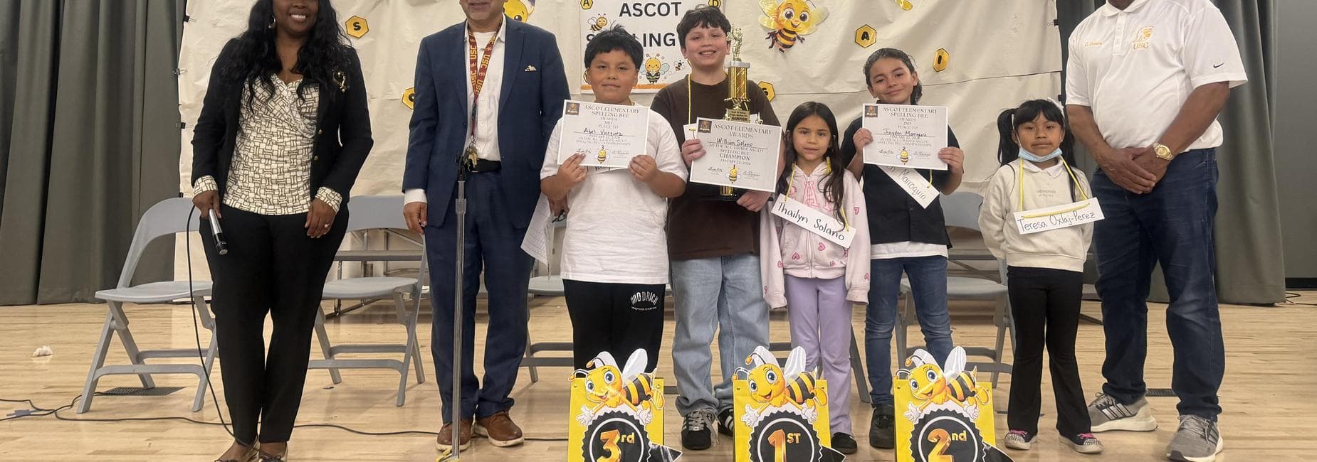 Ascot’s All Grade Spelling Bee, Wednesday, January 21, 2026