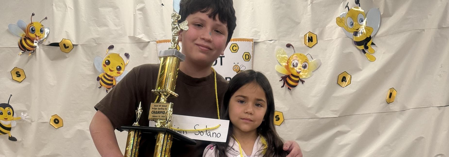 Ascot’s All Grade Spelling Bee Champion, 2026