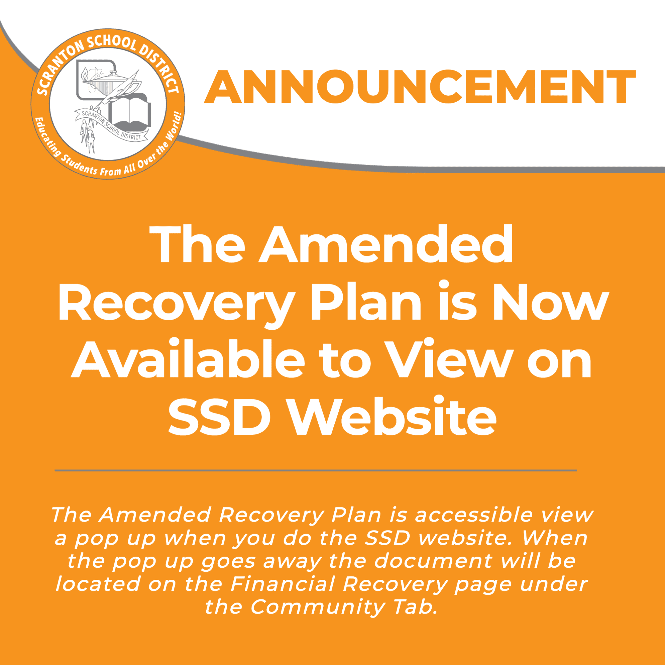 Amended Recovery Plan 12-29-22