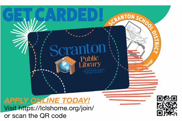 Get Carded! Apply for A Library Card Today!