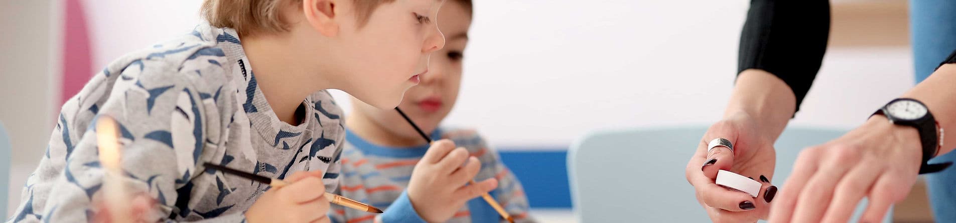 Children Painting Activity