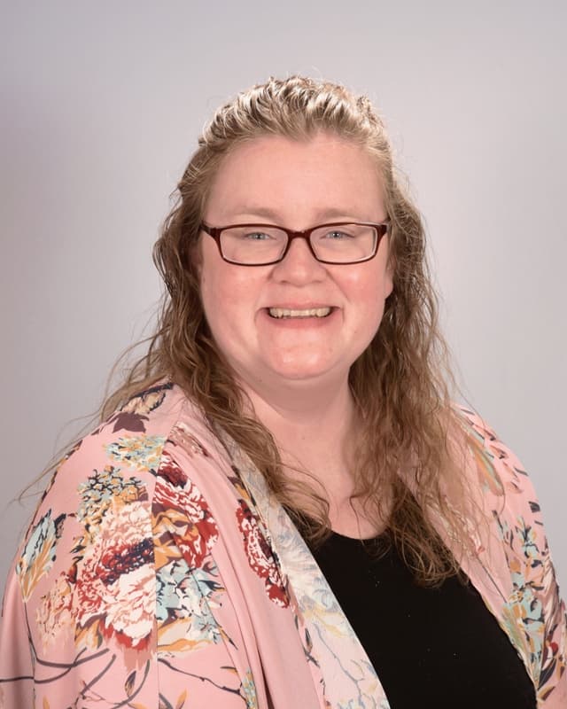 Photograph of Executive Director Courtney Peters.