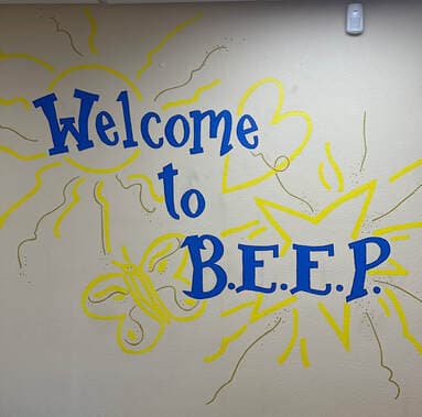 Interior classroom or activity space used by the preschool.