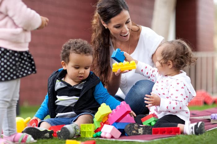 Infants and toddlers at ABC Child Care