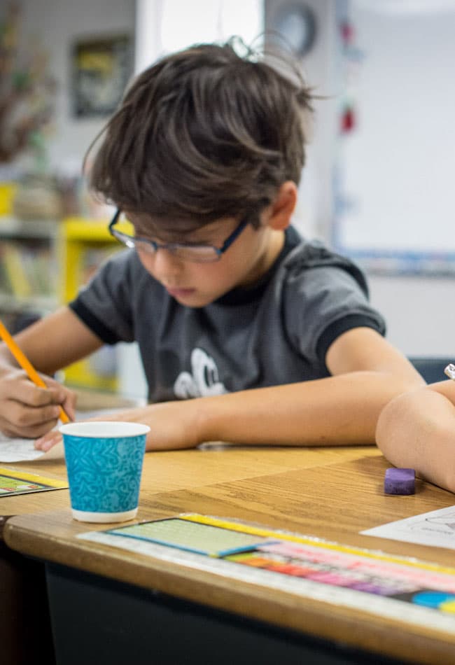 Academic classroom setting