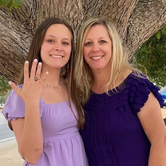 Bayer Graduate with Mom