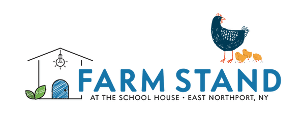 The School House FARM STAND Logo Long Is