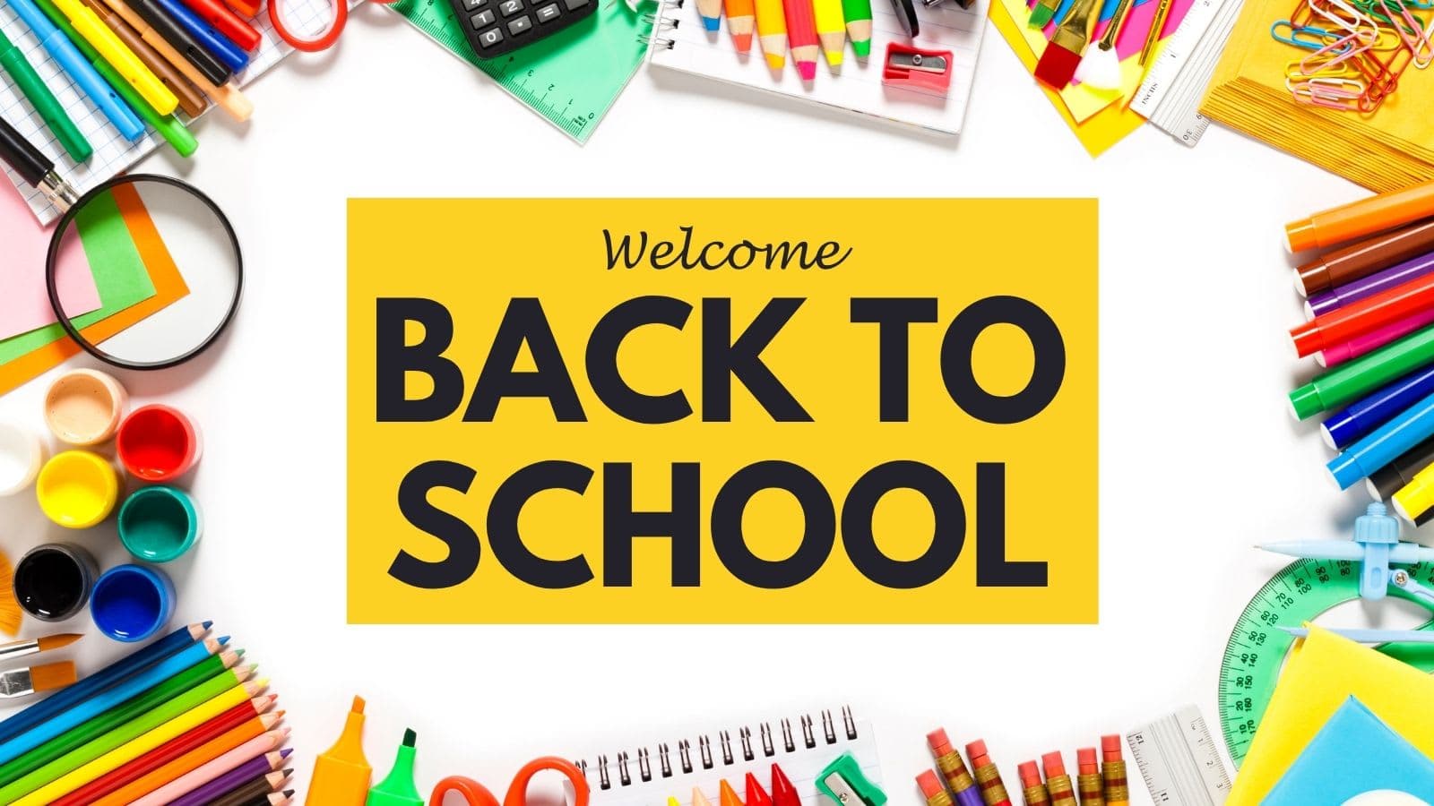 Back to School Information:
