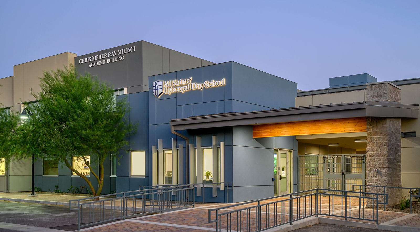 School entrance